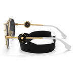 Versace Medusa White & Gold