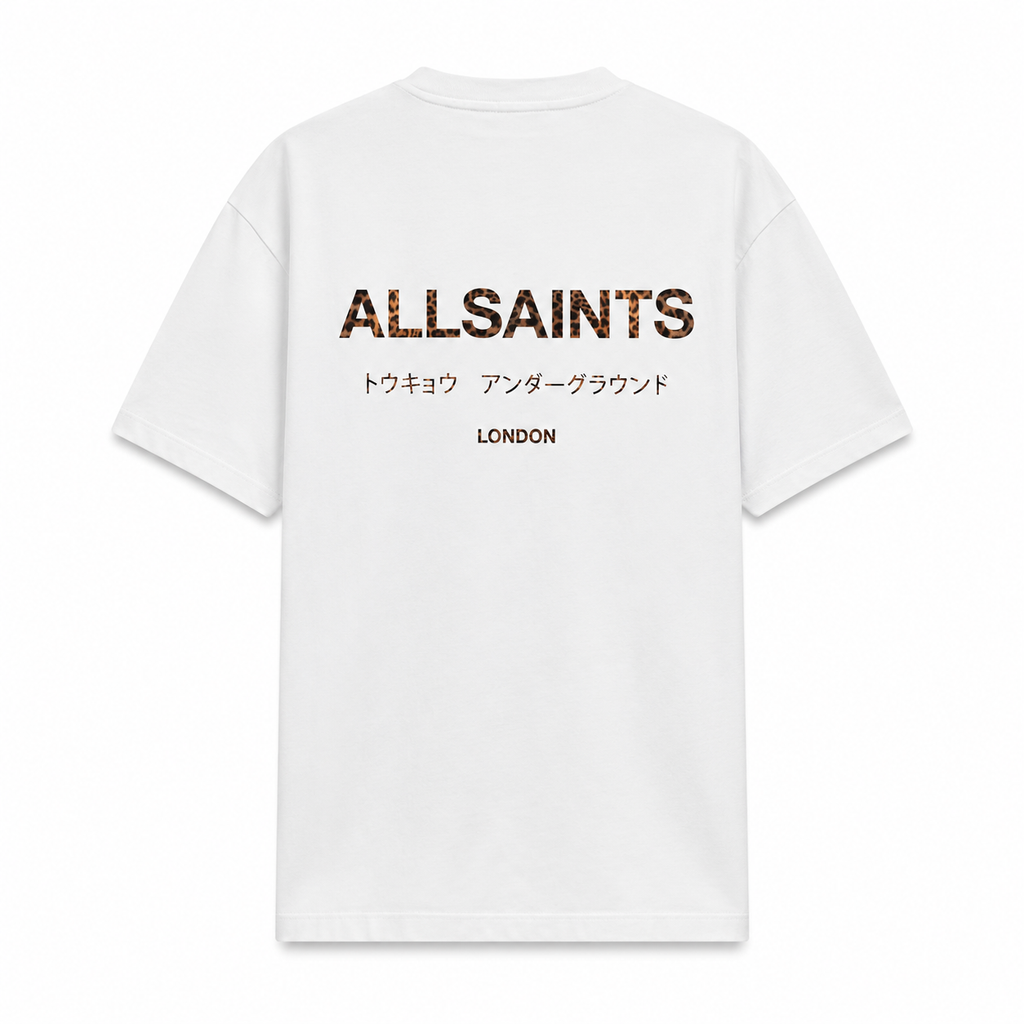 ALLSAINTS LEOPARD TEE