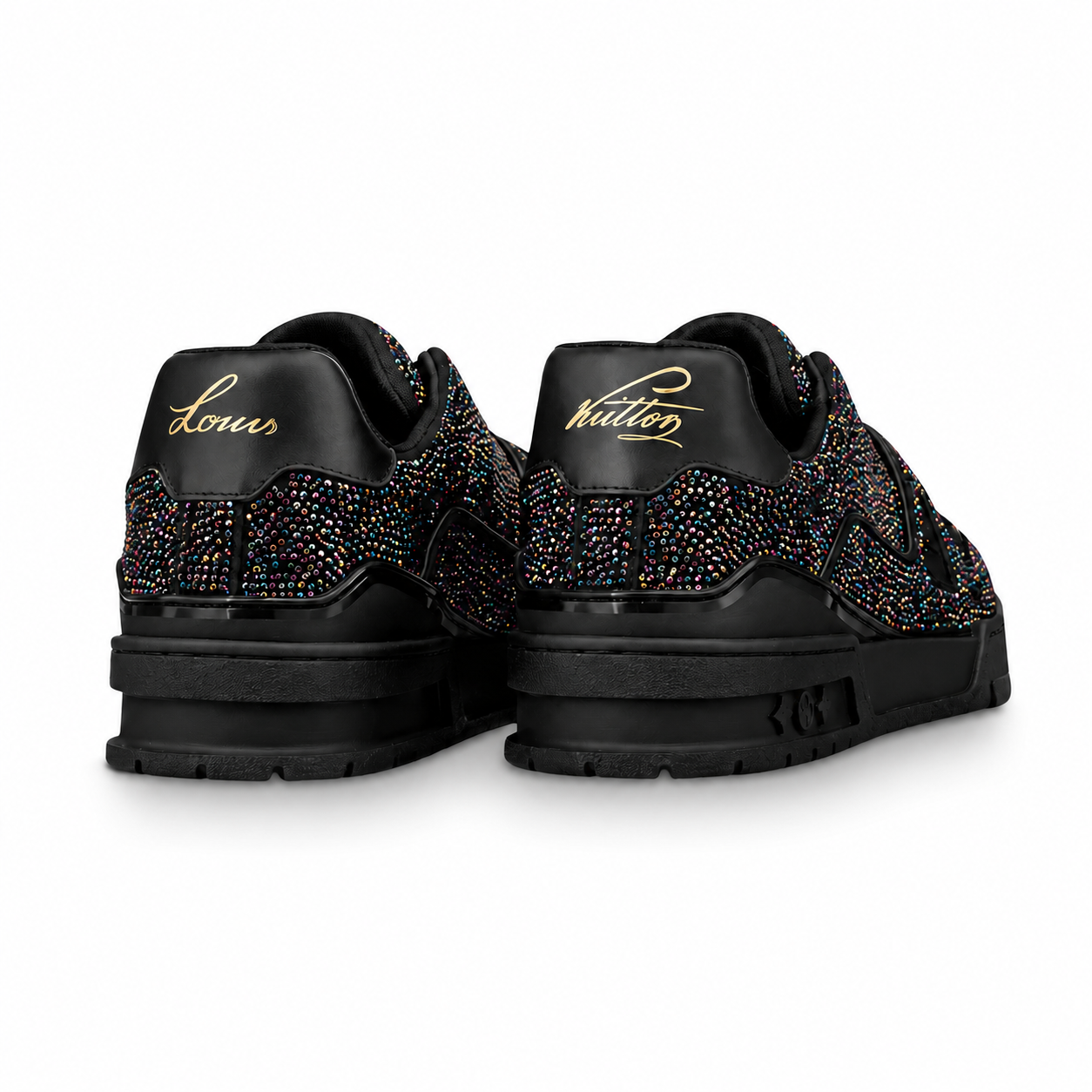 LOUIS VUITTON CRYSTAL BLACK