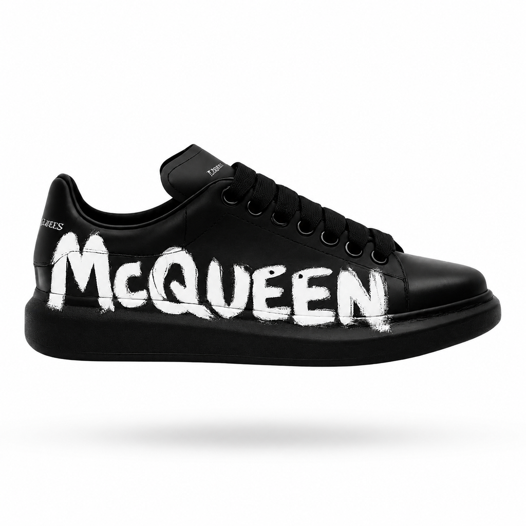 ALEXANDER MCQUEEN WHITE GRAFFITI