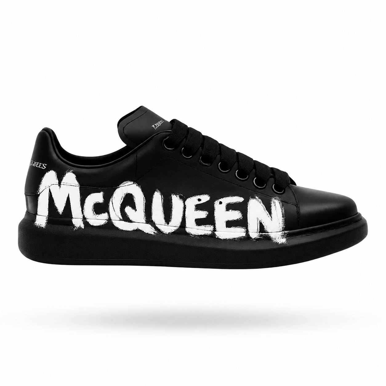 ALEXANDER MCQUEEN WHITE GRAFFITI