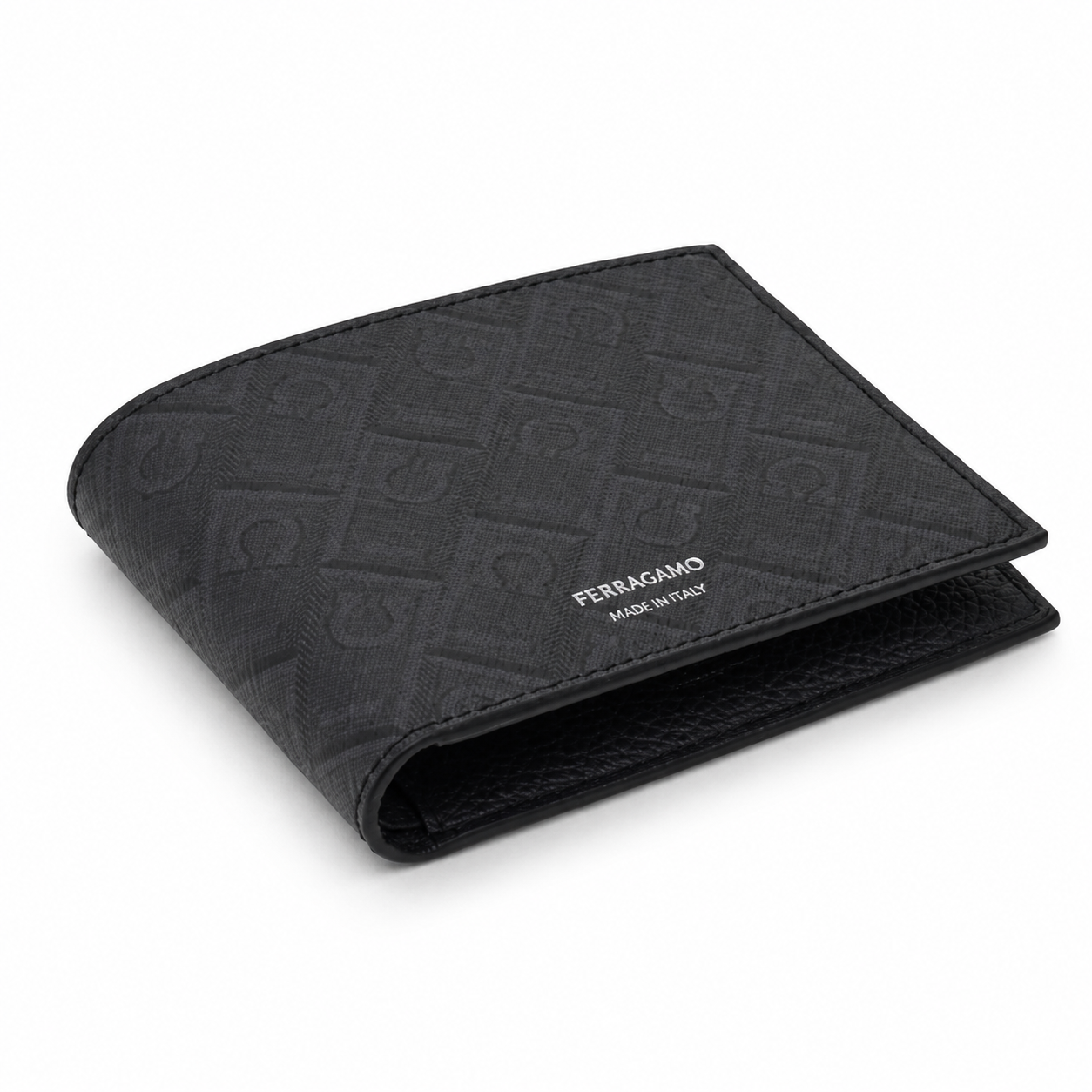 FERRAGAMO BLACK MONOGRAM